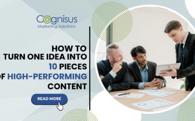 How to Turn One Idea into 10 Pieces of High-Performing Content